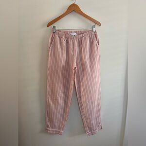 LAURENCE TAVERNIER Cotton Poplin Pajama Pants ~ Size Small